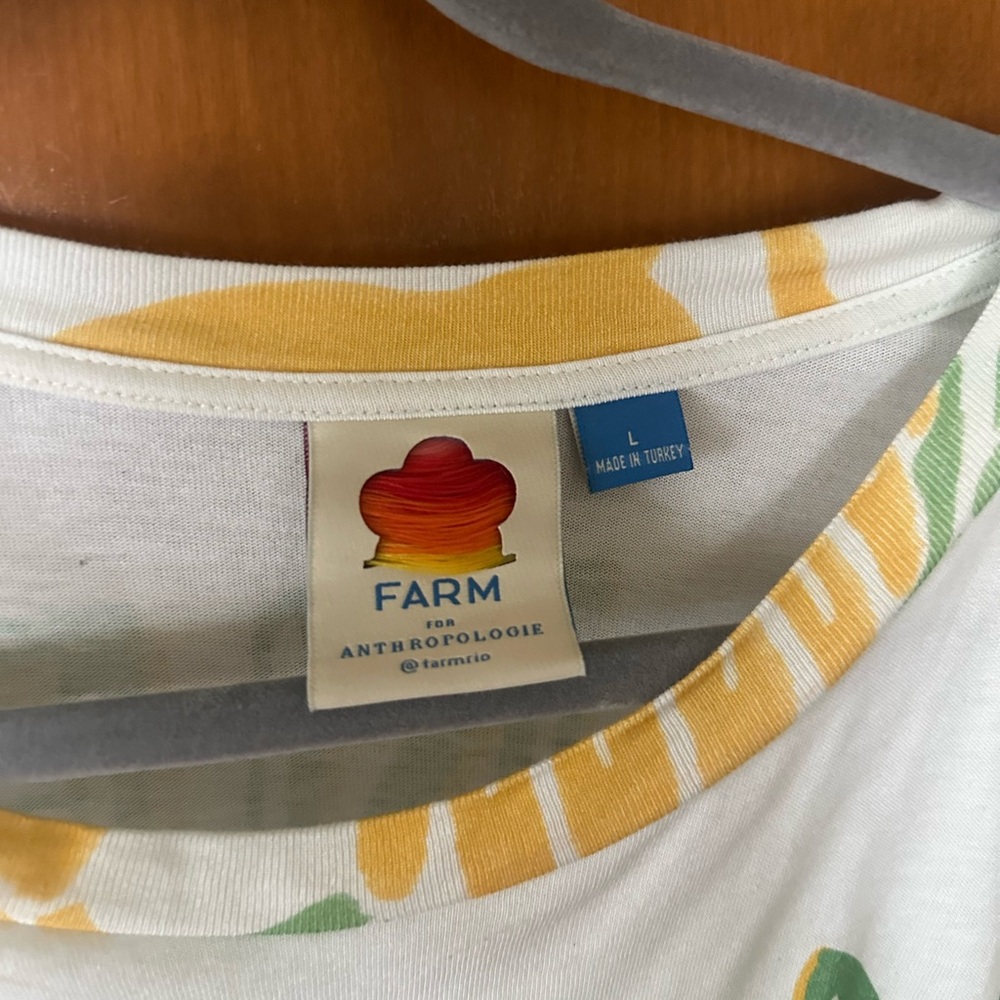 Farm Rio x Anthropologie Printed T-Shirt Midi Dress - Picture 7 of 8